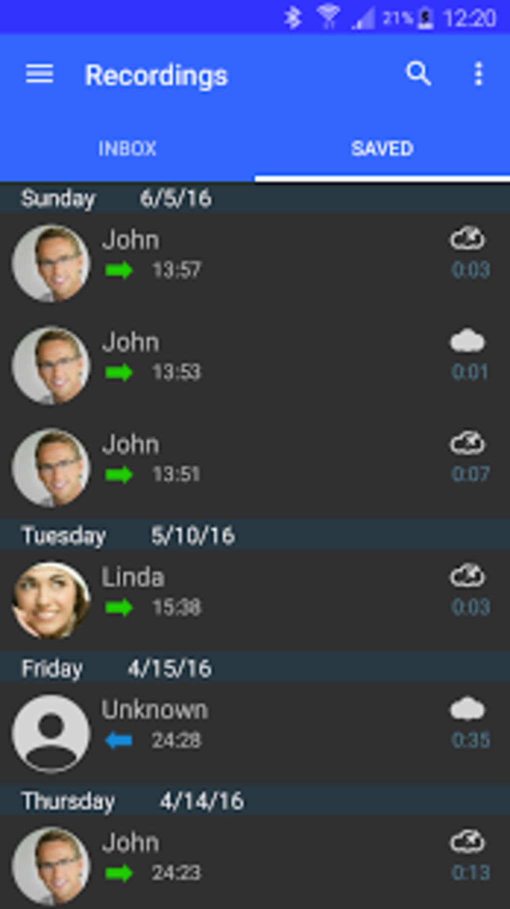 Download Automatic Call Recorder Pro For Android